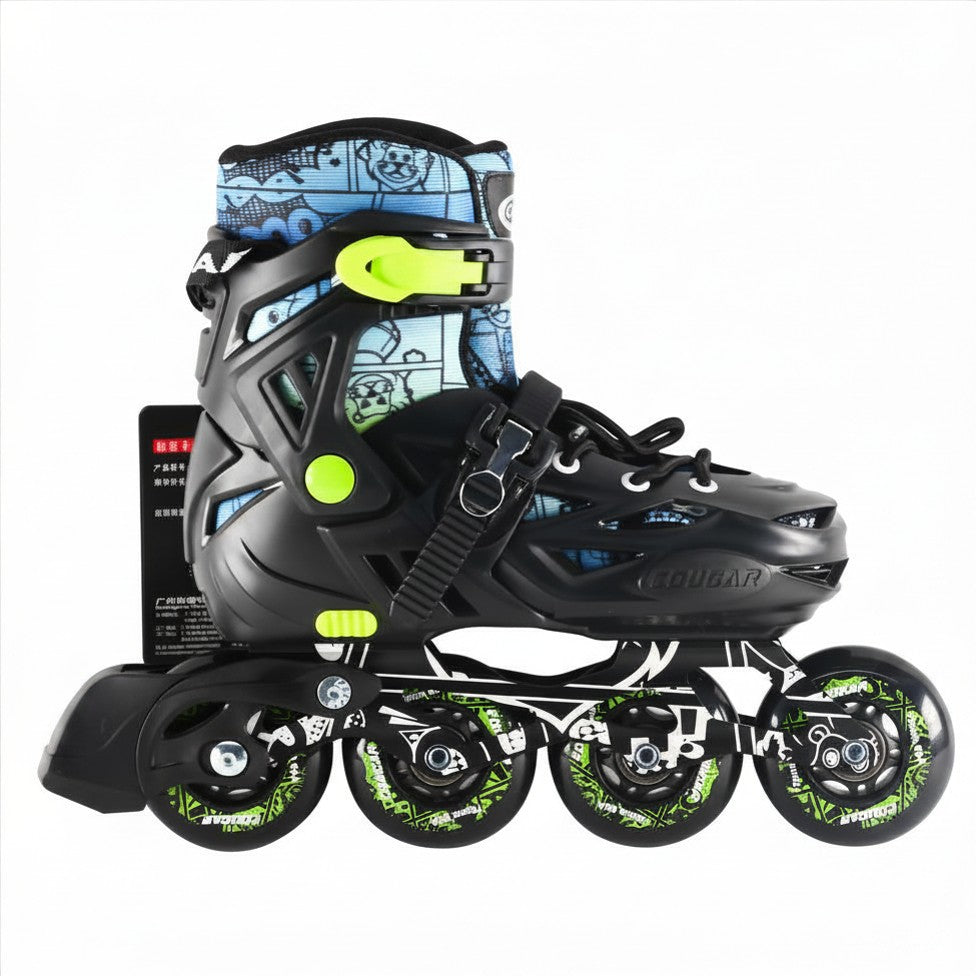 Cougar C1 beginner adjustable inline skates for kids