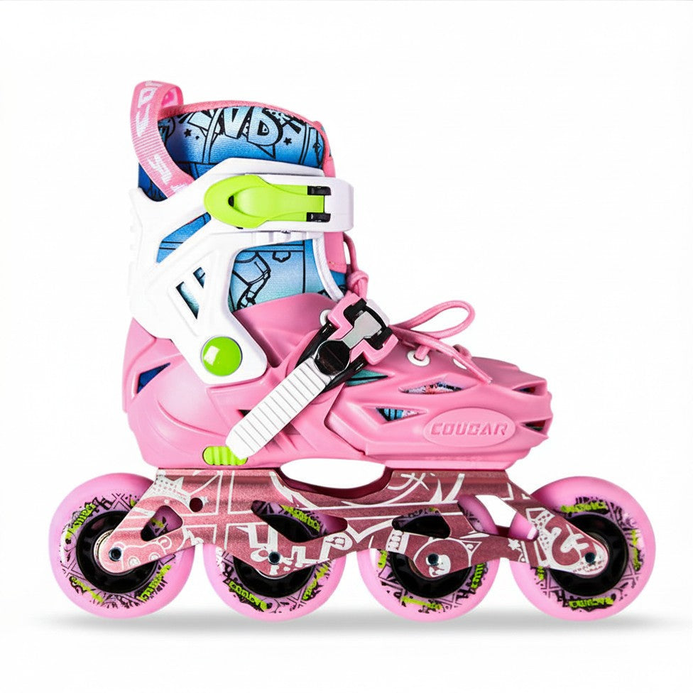 Cougar C1 beginner adjustable inline skates for kids
