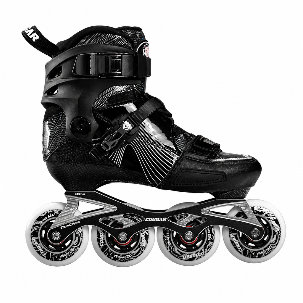 Cougar C3 carbon slalom inline skates for freestyle and urban skating