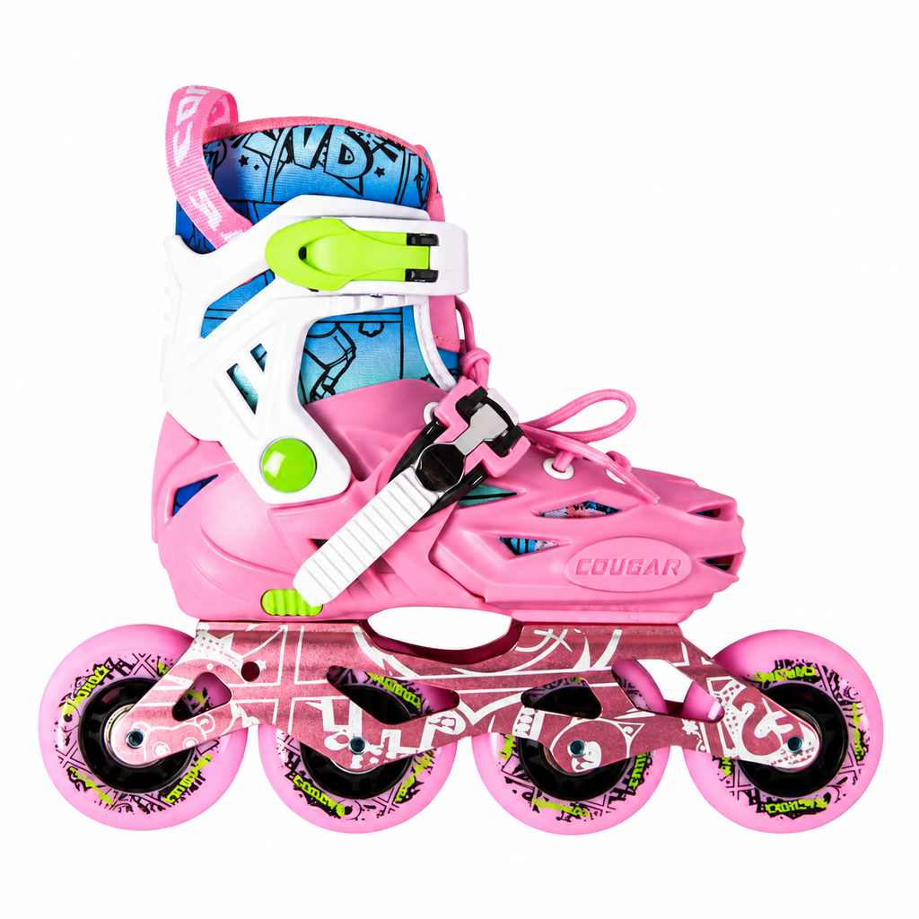 Cougar C1 beginner adjustable inline skates for kids
