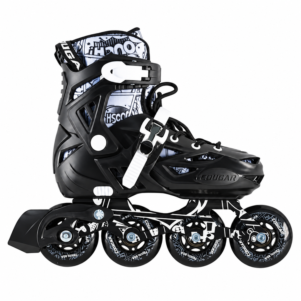 Cougar C1 beginner adjustable inline skates for kids