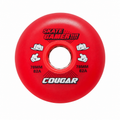 original Cougar LED skate wheels red