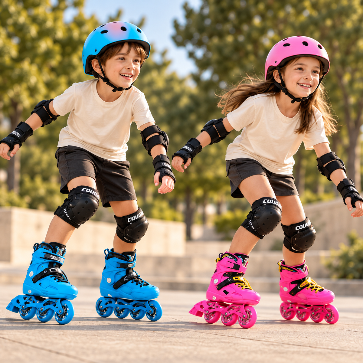 Cougar kids skates lifestyle
