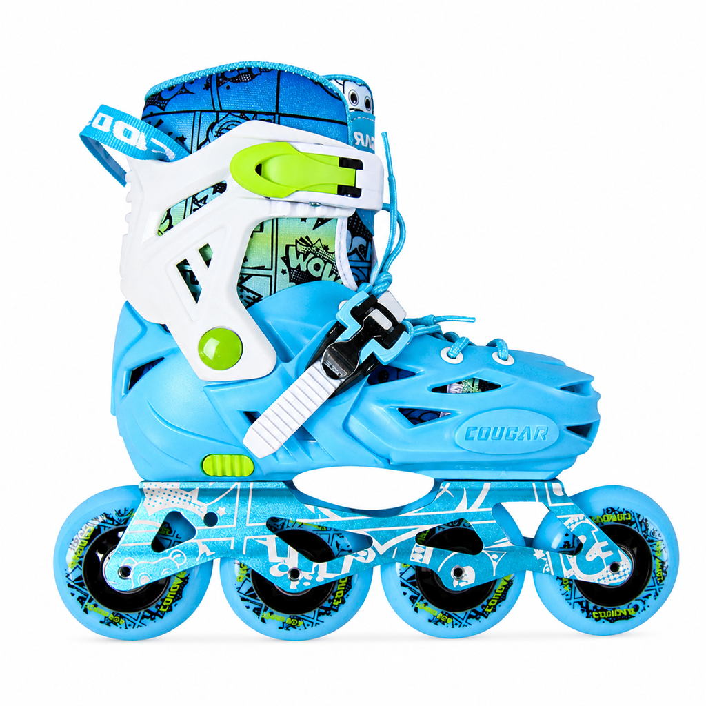 Cougar C1 beginner adjustable inline skates for kids